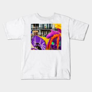 Mardi Gras Parade Kids T-Shirt